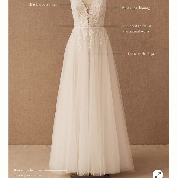 Wtoo by Watters Vielle Gown from BHLDN - Picture 6 of 8